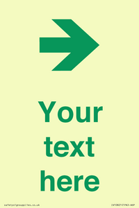 Custom Safe Condition inverse: Green right arrow